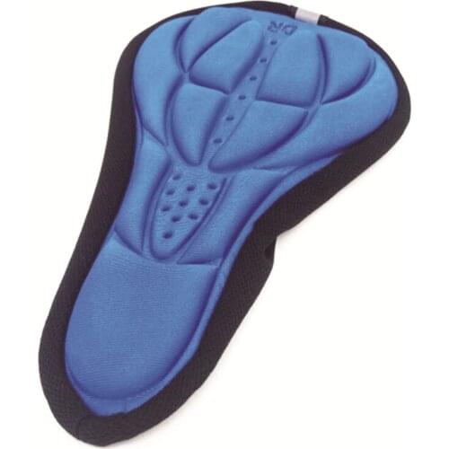 Bicycle 3D Gel Silicone Universal Comfortable Durable Stable Saddle Seat Cover MTB Pad Cushion Comfort Bike Accessories#290070