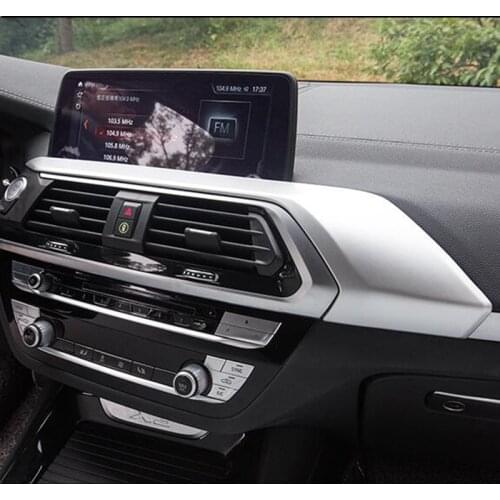 Car Center Console Dashboard Panel Cover Trim For BMW X3 G01 G08 2018 LHD ABS Auto Interior Modified Decals