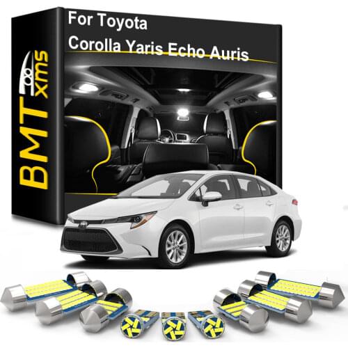 BMTxms For Toyota Echo Auris Yaris Corolla 1988-2010 2013 2015 2016 2017 2019 2021 Accessories Canbus Car LED Interior Light