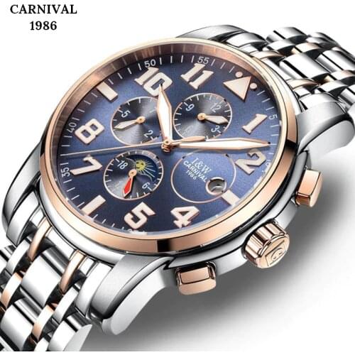 Mens Watches Top Brand Luxury Luminous Sports Watch Men Fashion Automatic Mechanical Man Clock Waterproof Relogio Masculino