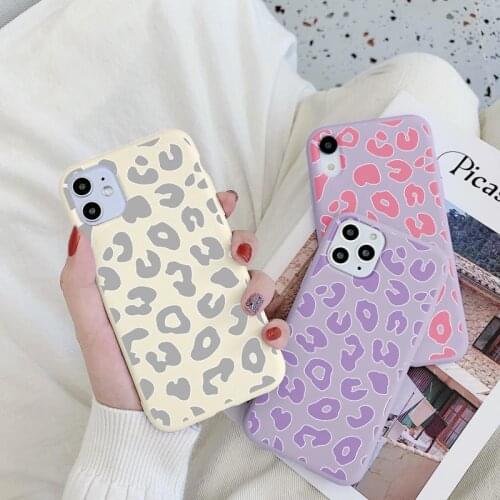 Funda For Samsung Galaxy A12 A31 A32 A21S A10 A40 A52 A51 A50 A71 A72 A02S S9 S8 S10 S20 FE S21 Ultra Plus S10E TPU Leopard Case