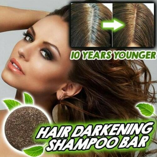 Pure Plant Shampoo Soap Organic Hair Darkening Conditioner Natural Black Hair Brighter Essential Oil Handmade Soaps Hot Sale