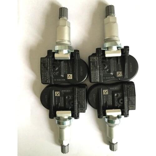 4pcs Tire Pressure Sensor C2Z15017 315MHZ TPMS Tire Pressure Monitoring Sensor Car For Jaguar S-Type XF XJ XK Exhaust