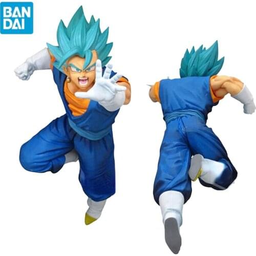 Original Bandai Dragon Ball Z Anime Figure Super Saiyan Vegetto Dragon Ball Series Toys Anime Action Figures Toys for Children
