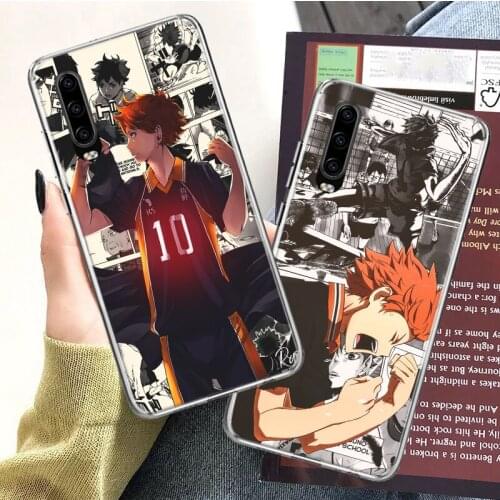 Hot Anime Haikyuu!! Phone For Huawei P40 P30 Lite Case Mate 20 Pro 30 10 P20 P10 P Smart Z Plus 2019 2018 Cover Coque