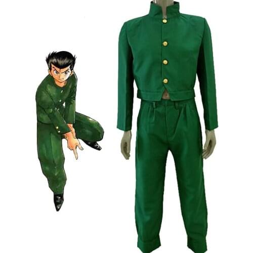 Yu Yu Hakusho Urameshi Yuusuke Uniform Cosplay Costume full set
