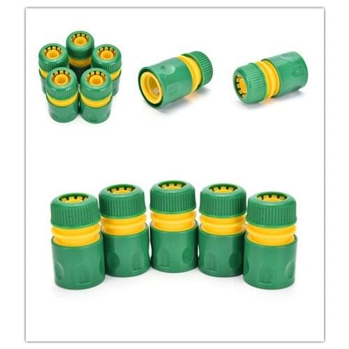 1PC 34mm 1/2" Hose Pipe Fitting Set Quick Yellow Water Connector Adaptor Garden Lawn Tap Water Pipe Connector