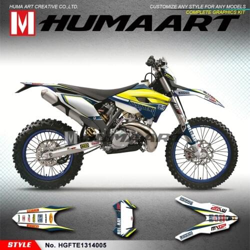 HUMAART Custom Stickers Design Full Graphics for Husaberg TE FE 125 250 300 TE125 TE250 TE300 FE250 FE350 FE450 FE501 2013 2014