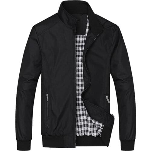 New 2018 Jacket Men Fashion Casual Loose Mens Jacket Sportswear Bomber Jacket Mens jackets and Coats Plus Size M- 5XL