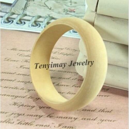 Wholesale 3cm Width Wooden Bangles For DIY 12pcs Free Shipping