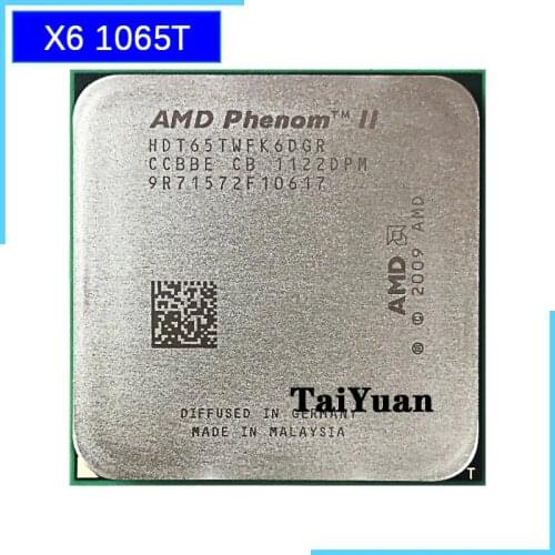 AMD Phenom II X6 1065T 1065 2.9G 95W Six-Core CPU processor HDT65TWFK6DGR Socket AM3