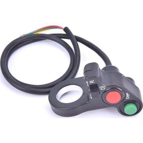 Motorcycle Handlebar Switch Electric Bike Scooter Horn Turn Signals On/Off Button Light Switch