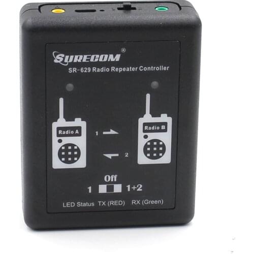 Surecom SR-629 Duplex Repeater Controller Cross Band SR629 for Walkie talkie Two Way Radio Relay Controller Relay Box