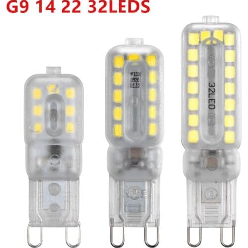 1X G9 led 5W 7W AC 220V-240V G9 lamp Led bulb SMD 2835 LED g9 light Replace 30/40W halogen lamp light warmwhite cool white