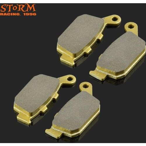 Motorcycle Rear Caliper Brake Pads For EN KLE SV XF 250 650 Z750 Z800 XB9R XB9S XB9SX XB12R XB12S XB12X XJ6-N XJ6-S XJ6-F ZERO