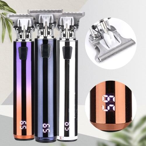 2021 New Hair Trimmer Electric Hair Clipper Professional Shaver Beard Barber 0mm Men Hair Cutting Machine For Men Haircut Style