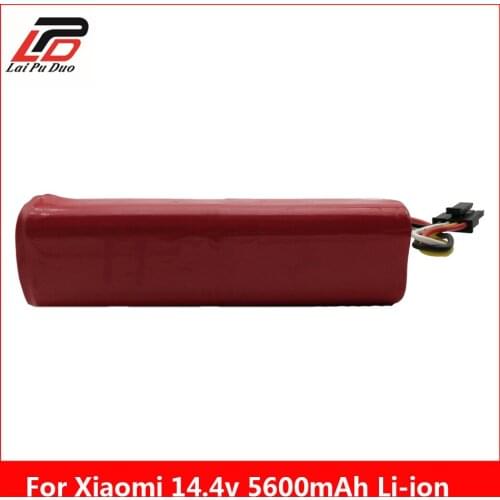 5600mAh li-ion 18650 battery for xiaomi mi vacuum robot Robotics cleaner mi robot Vacuum Cleaner accessories roborock S50 S51
