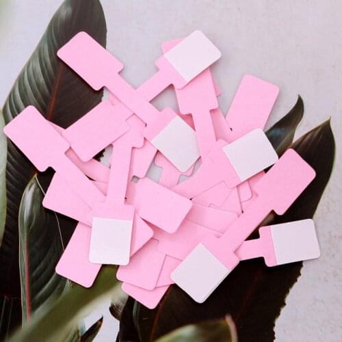 New 100PCs/Bag Jewelry Price Tag more colors for necklace ring jewelry price labels tags display Paper Price Tags