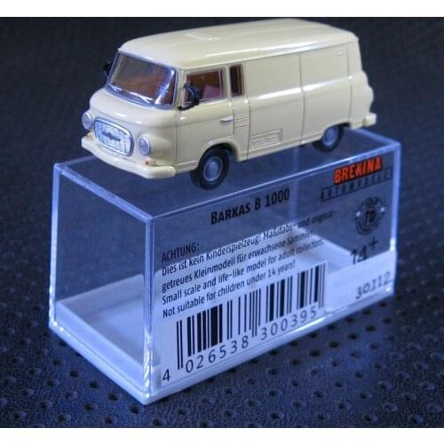 Bre kina 1:87 Bar kas B 1000 Van 6 Pocket model boutique alloy car toys for children kids toys Original Box