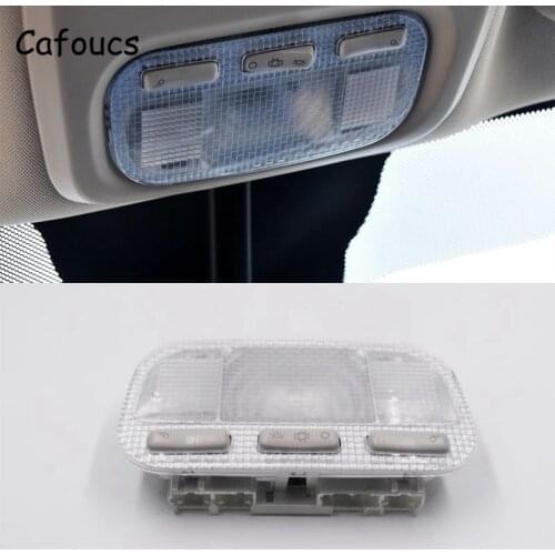 Cafoucs Car Reading Light For Peugeot 301 307 308 408 3008 For Citroen C5 C3-XR Sega Elysee Interior Dome Lamp