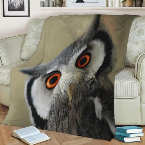 Birds Flannel Throw Blanket 3D Printed Keep Warm Sofa Child Blanket Home Decor Textiles Dream Family Gift