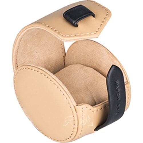 Top Leather Watch Boxes Case Luxury Wristwatch Storage Box For Mens Watch Fashion Leather Bag For Single Watch