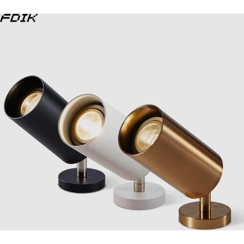 Dimmable Surface Mounted GU10 LED Downlights 7W/9W/12W 360° Rotation Foldable LED Ceiling Spot Lights AC85-265V Indoor Lighting