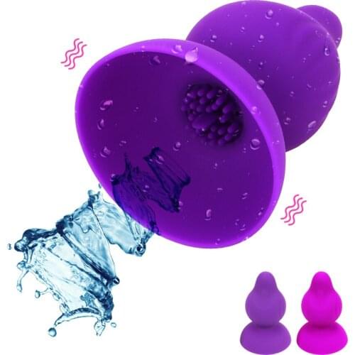 Sexy Gourd Breast Pump Nipple Sucker Spikes Vibrators For Women Masturbator Clitoris Stimulator Erotic Sex Toys Adults Produts