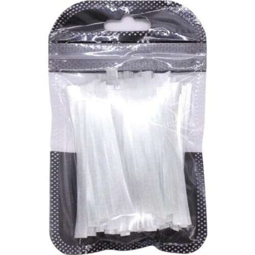 10/20PCS Fiberglass Nail Extension Glass Fibernails Fiber Nail Silk Extension Set False Nail Acrylic Tips Nail Salon Manicure