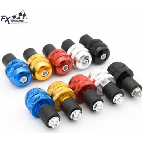 7/8" Motorcycle Counterweights Handlebars Grips Bar Ends Plug Cap For Honda cb190r shadow cb1000r CBR 250 300 600 954 929 1000