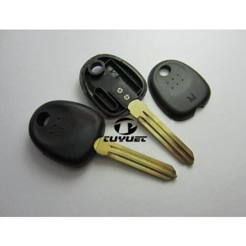 Transponder Key Shell for Kia K2 K3 K5 Replacement Blank Car Key Case Right Side Key Blade