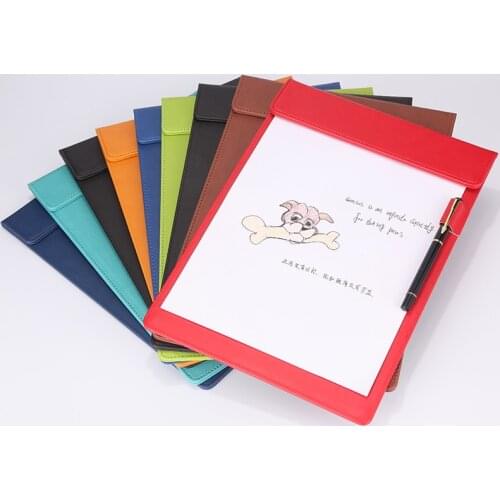 Candy A4 document conference paper folder flap notepad documents stationery organizer menu cover office school supplies 1212B