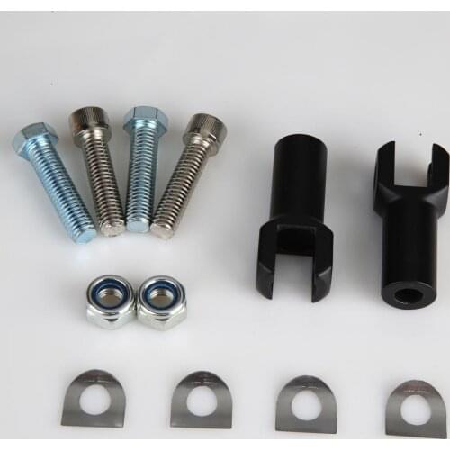 Motorcycle Passenger Foot Pegs Pedals Support Mount Bracket Holder Kit Accessory