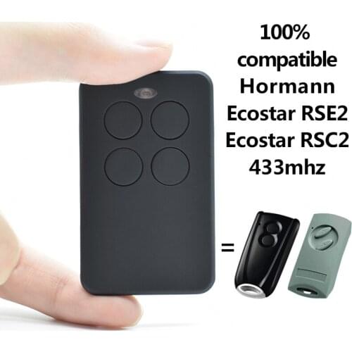 Garage Door Remote Control HORMANN ECOSTAR RSE2 RSC2 Command Garage Rolling Code Clone ECOSTAR RSE 2 RSC 2 Opener Duplicator