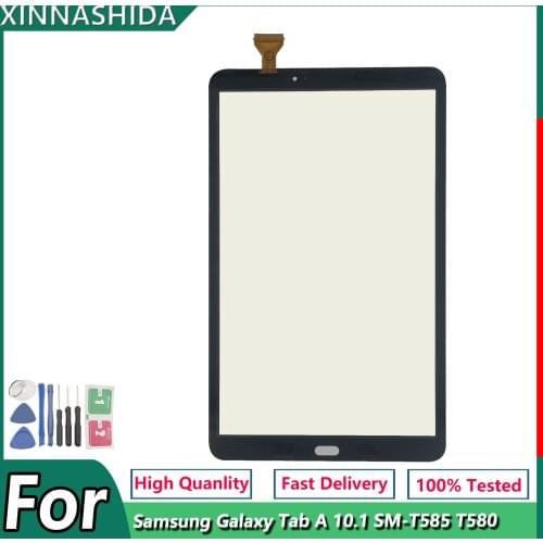 Touch Screen For Samsung Galaxy Tab A 10.1 SM-T585 T580 Touch Screen Panel Digitizer Sensor LCD Display Front Glass