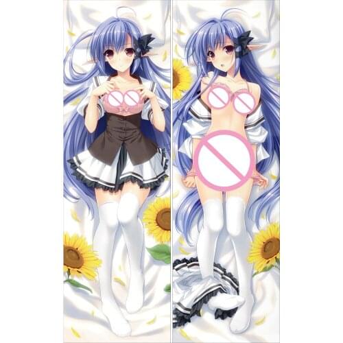 MMF Shuffle! Key Roles Sexy Girl Nerine Dakimakura Body Pillowcase Japanese Otaku Pillow Cover