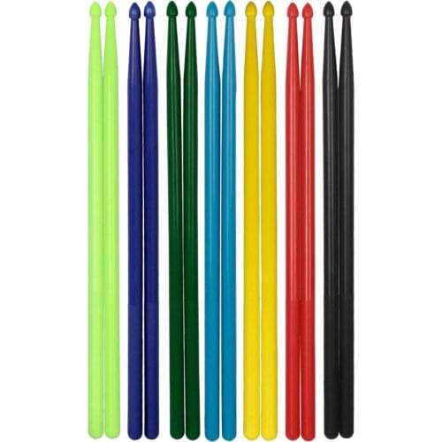 1 Pair Professional Drum Sticks 5A Drumsticks Nylon Durable Drum Stick for Jazz Drum Musical Instruments Acceessories Mallets