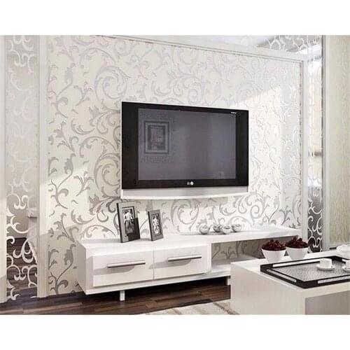 Beibehang 3d wallpaper European Wallpaper Bedroom Living Room TV Walls Relief Deluxe Simple Wallpaper for walls 3 d mural photo