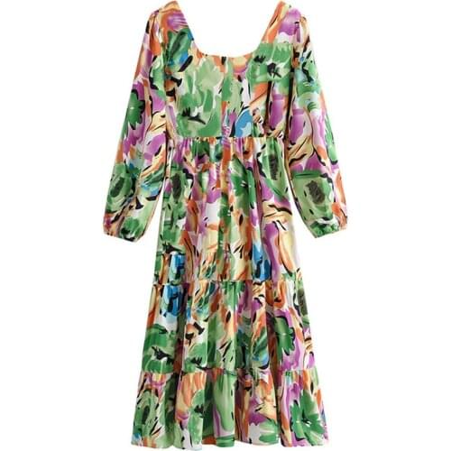 Aonibeier Long Sleeve Summer Dresses