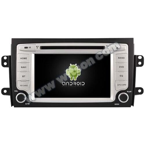 7" Android 10 OS Car DVD Multimedia Navigation GPS Radio for Suzuki SX4 2006-2014 with Built-in Digital Signal Processor (DSP)