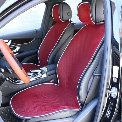 Car Cushion General Summer Mesh Breathable Cushion Sandwich Cool Seat Cover Auto Protective Cover for interior products