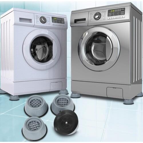 Feet Mat For Most Washing Machines Foot Pad Simple And Convenient Anti-sliding 4PCS Moisture-proof Anti-Vibration Pads