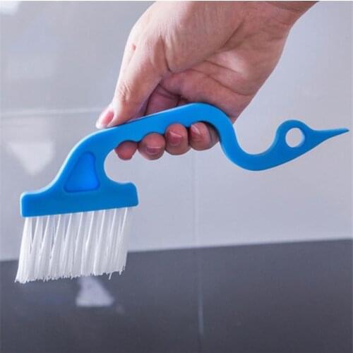 Creative Hand-Held Door And Window Gap Brush Kitchen And Bathroom Groove Cleaning Brush Air Conditioner Outlet Wind Louver Brush