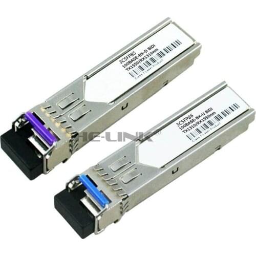 LODFIBER SFP-FE10KT13R15/SFP-FE10KT15R13 Juniper Networks Compatible 100M 1310/1550nm BiDi 10km Transceiver