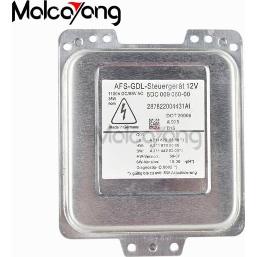 New D1S Xenon HID Headlight Ballast For OEM H-ella AFS-GDL 5DC009060-00 W211