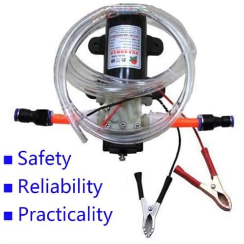 Professionale Elettrico 12 V Pompa olio Combustibile Olio Motore Diesel Extractor Trasferimento pompa di trasporto libero