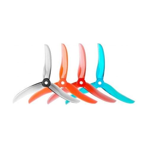 4pcs/2pairs TMOTOR T4943 3-blade Propeller 4.9inch Hole 5mm CW CCW Paddle Freestyle Prop for Black Bird Motor RC FPV Drone