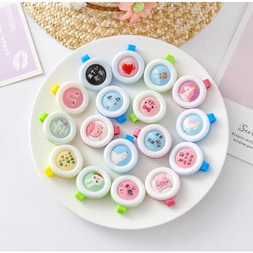 Anti Mosquito Buckle Summer Mosquito Repellent Reject Button with Plant Essential Oil for Baby Pregnant LX8285