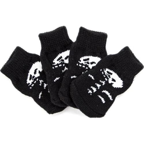 Anti-Slip Dog Socks for Hardwood Floors, Pet Paw Protection for Injured Paw, Indoor Wear
