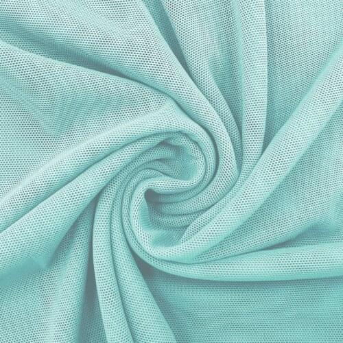 Mint force Mesh fabric Nylon Spandex 4 way stretch for stage costumes party dress garment